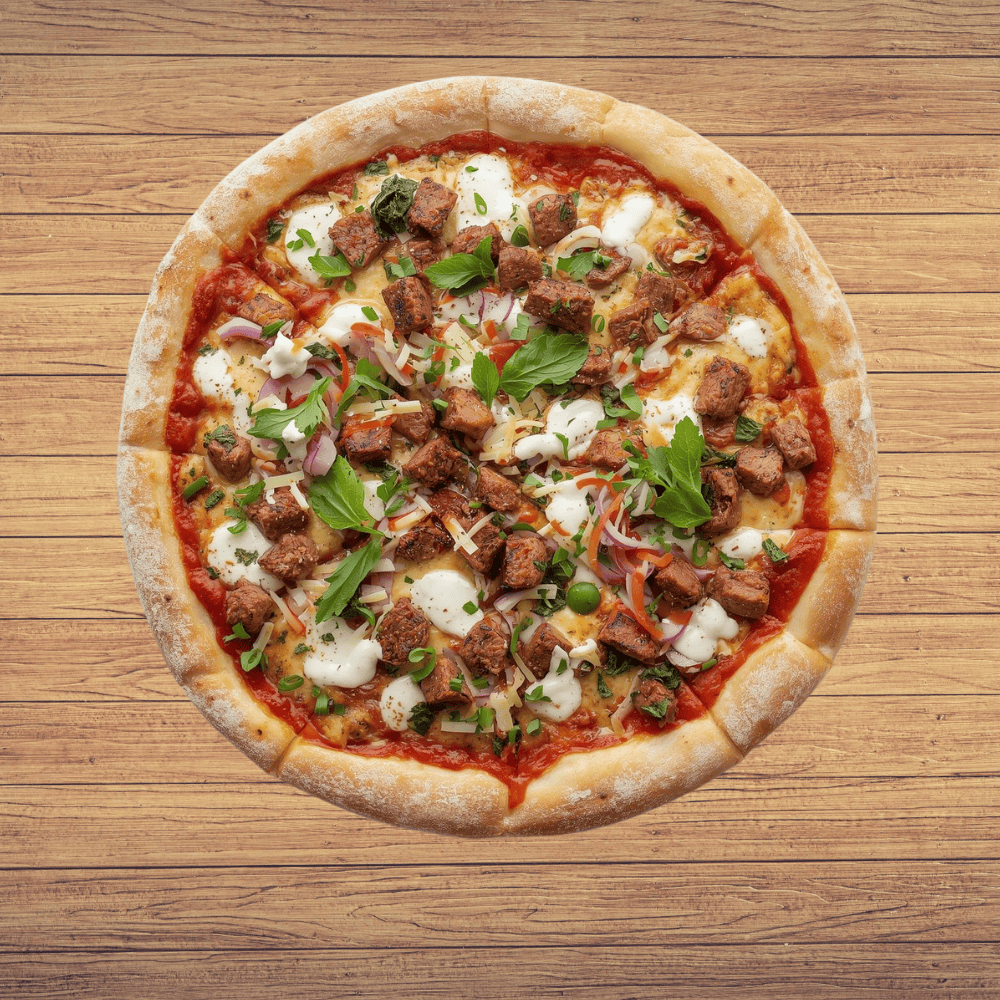 7. Kebab Pizza